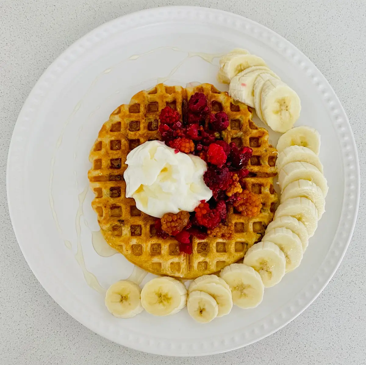 Image of Greek Yogurt Waffles